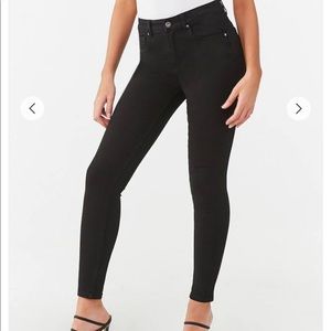 Black skinny jeans